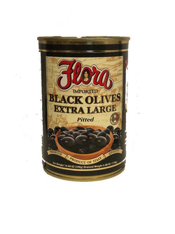 Black Olives Ex Large Pitted Flora