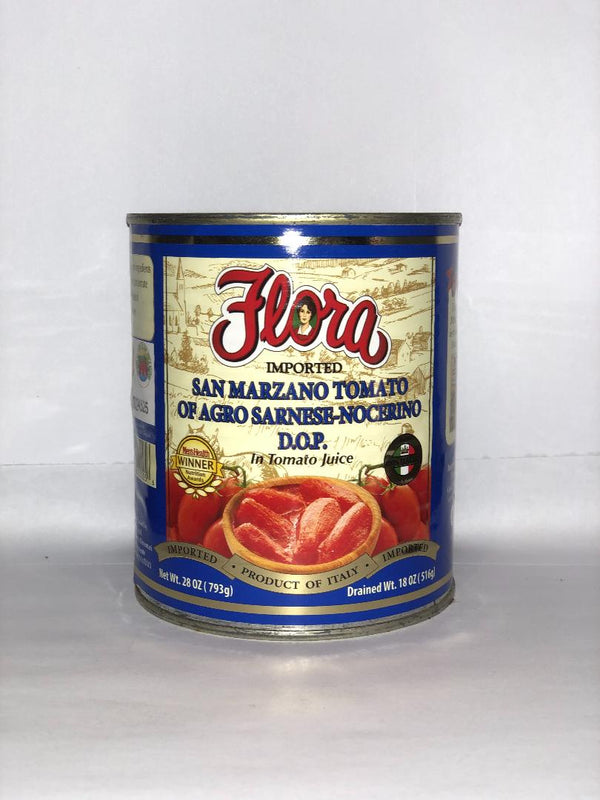 San Marzano Tomato of Agro Sarnese-Nocerino D.O.P in Tomato Juice  Flora