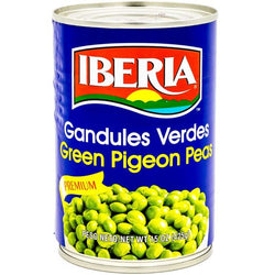 Green Pigeon Peas Iberia Canned