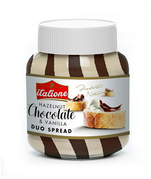 Hazelnut Chocolate & Vanilla Duo Spread Italione