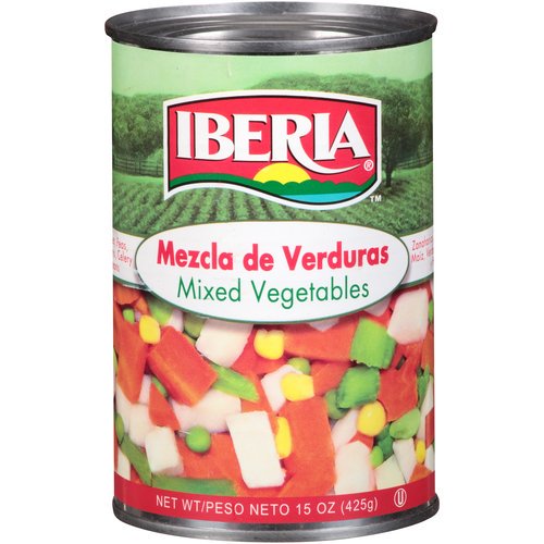 Mixed Vegetables Iberia Canned