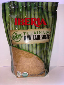 Raw Cane Sugar Turbinado Organic Iberia