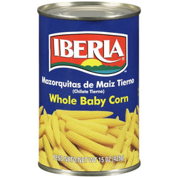 Whole Baby Corn Iberia Canned