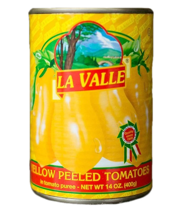 Yellow Peeled Tomato La Valle Canned
