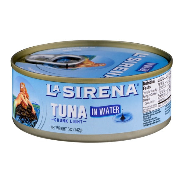 Tuna Chunk In Water Light La Sirena Canned